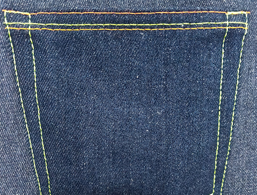 中厚料梭织袋型QS-DN311-AT牛仔布料口袋5