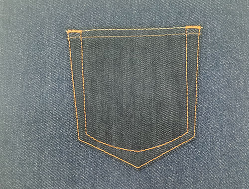 中厚料梭织袋型QS-NB311-S-AT牛仔布料口袋2